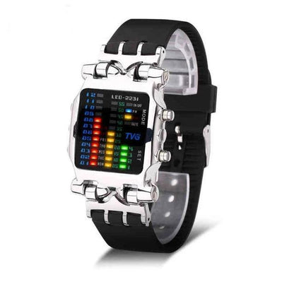 Vivolux | Luxusuhren Herren Mode Gummiarmband LED Digitale Uhr Herren Wasserdichte Sport Militäruhren Relogios Masculino