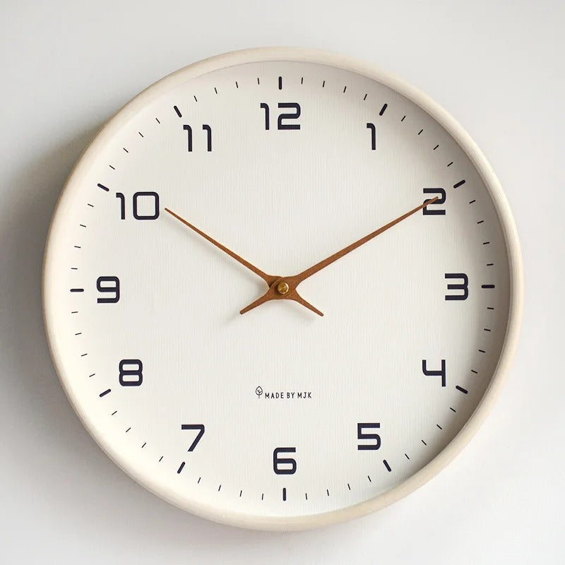 Vivolux | Minimalistische Wanduhr | Metall & Harz