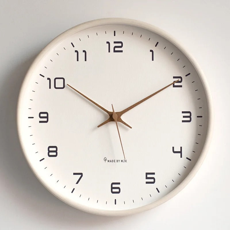 Vivolux | Minimalistische Wanduhr | Metall & Harz