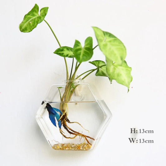 Vivolux | Wandvase aus Glas