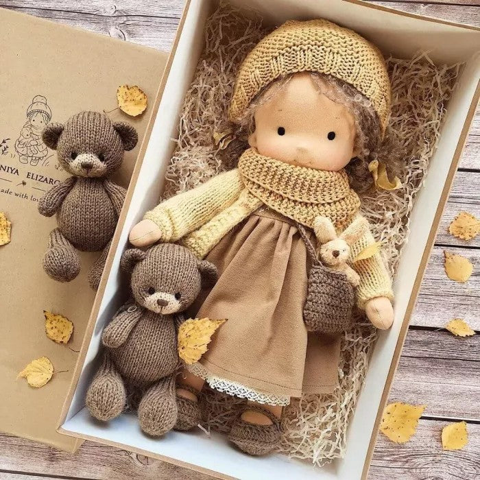 Vivolux | Süße handgemachte Waldorfpuppe