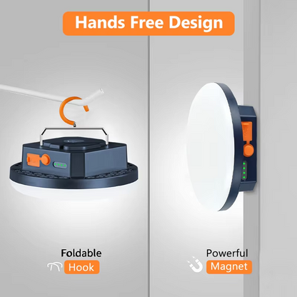 Vivolux | Campinglaterne mit wiederaufladbarem LED-Licht