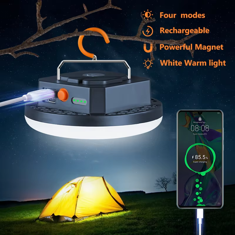 Vivolux | Campinglaterne mit wiederaufladbarem LED-Licht