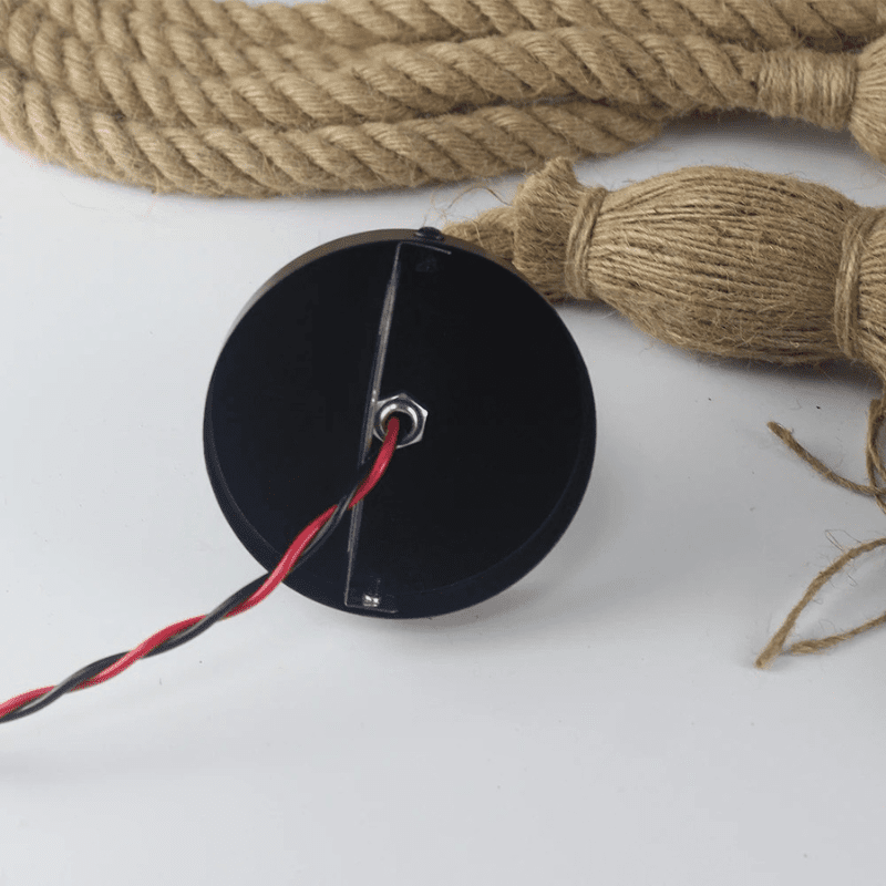 Vivolux | Vintage Hanfseil Pendelleuchte
