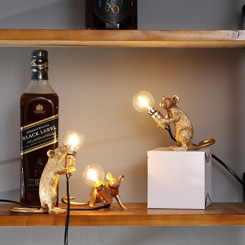 Vivolux | Vintage Mouse LED Tischlampe