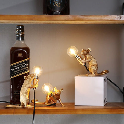 Vivolux | Vintage Mouse LED Tischlampe