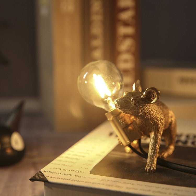 Vivolux | Vintage Mouse LED Tischlampe