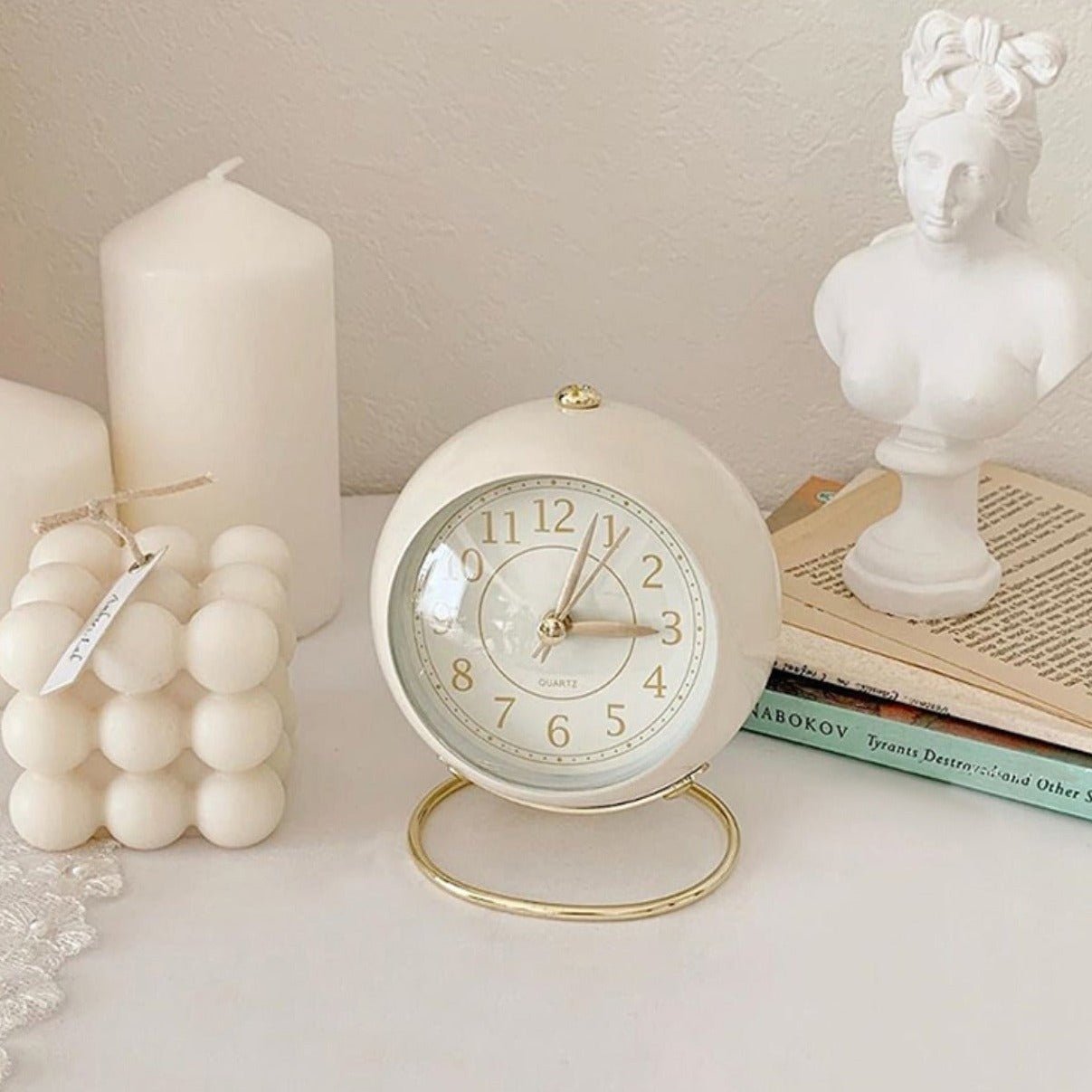 Vivolux | Vintage runde Analog-Uhr