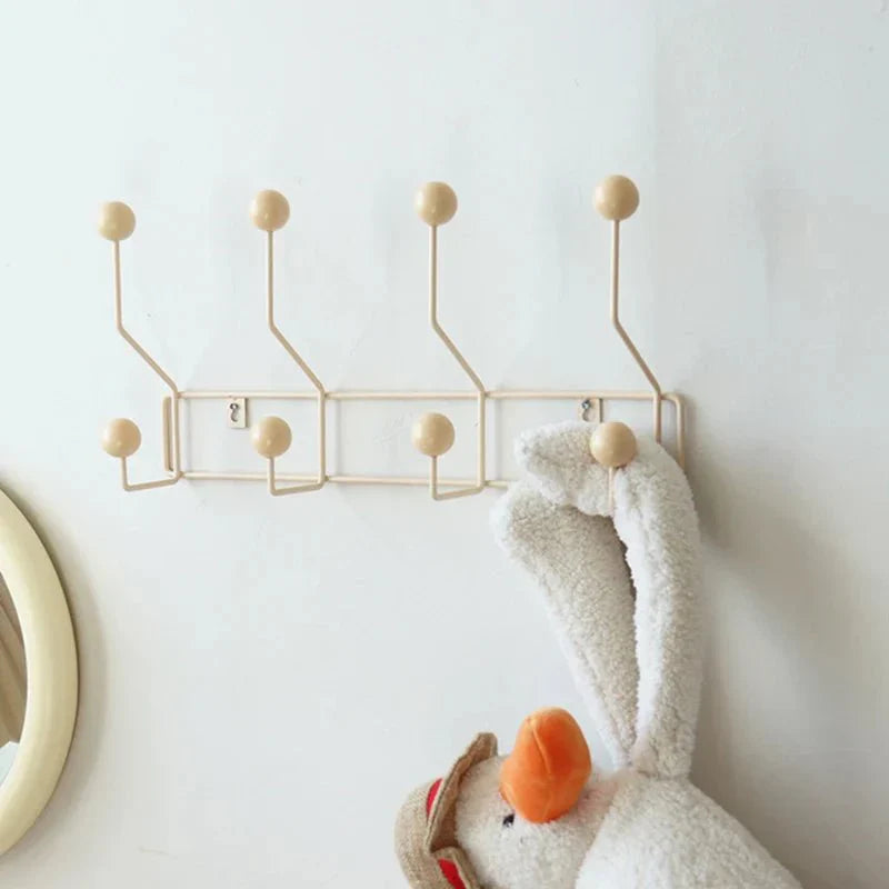 Vivolux | Vintage Stil Bunte Metall Kleiderhaken