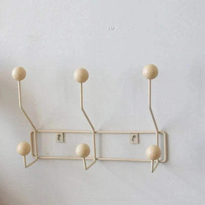 Vintage Kleiderhaken Metall Set - Klassische Garderobe für Mäntel und Accessoires