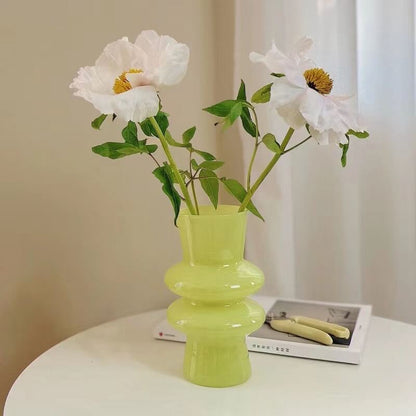 Vivolux | Wellenförmige Glasblumenvase