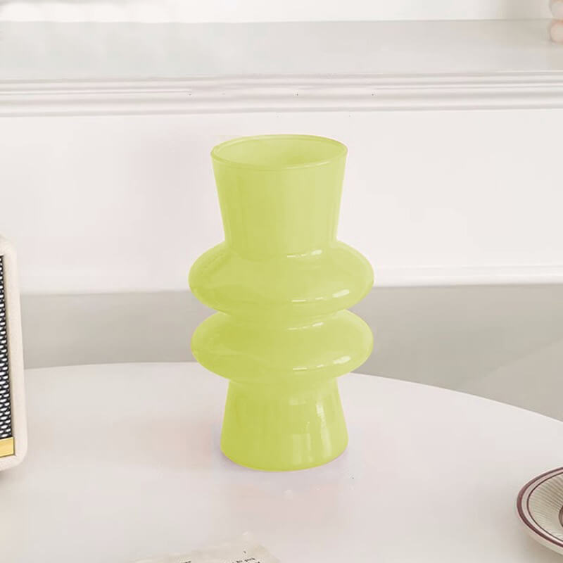 Vivolux | Wellenförmige Glasblumenvase