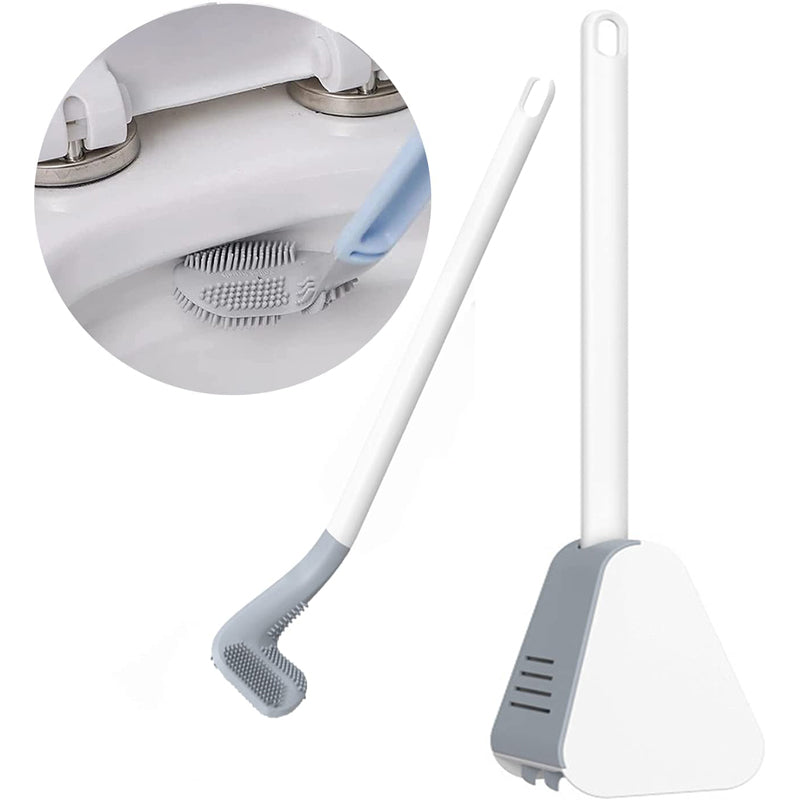 Vivolux | Langer Griff Flexible Silikon Golf WC-Bürste
