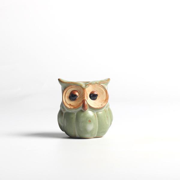 Vivolux | Eulen Keramischer Blumentopf Set 5-teilig