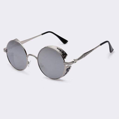 Vivolux | Steampunk Vintage Runde Sonnenbrille Limitierte Auflage