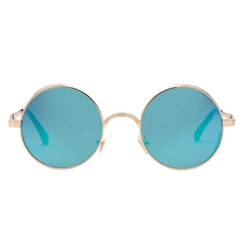 Vivolux | Steampunk Vintage Runde Sonnenbrille Limitierte Auflage