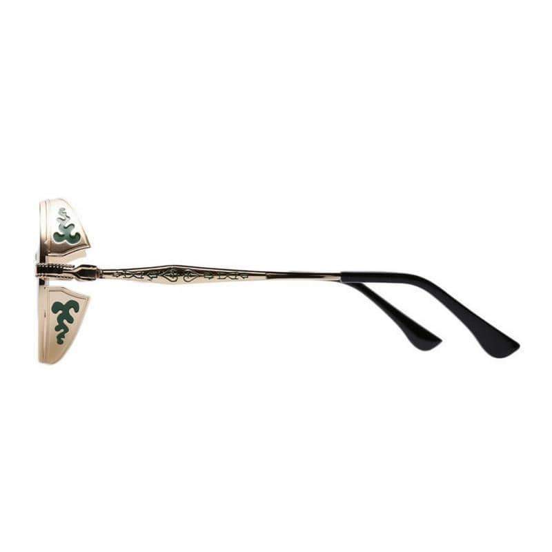 Vivolux | Steampunk Vintage Runde Sonnenbrille Limitierte Auflage