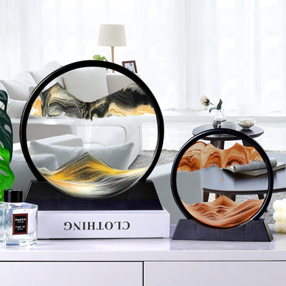 Vivolux | Bewegende Sandglas Kunst