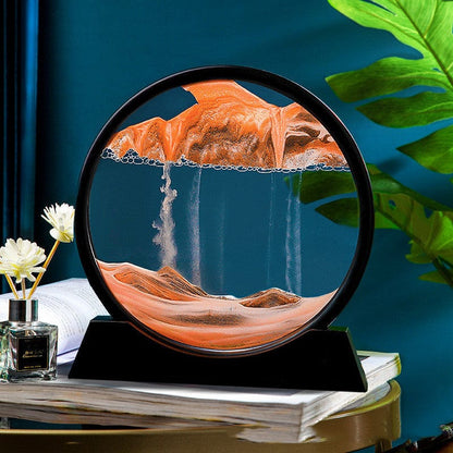 Vivolux | Bewegende Sandglas Kunst