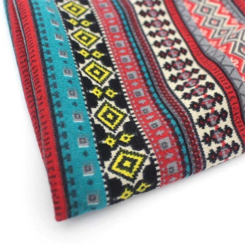 Boho Vintage Beanie Mütze