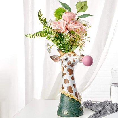 Vivolux | Süße Tiere Blumenvase