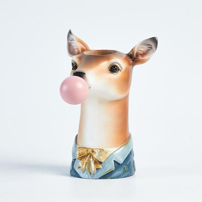 Vivolux | Süße Tiere Blumenvase