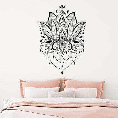 Vivolux | Lotus Mandala Wandaufkleber