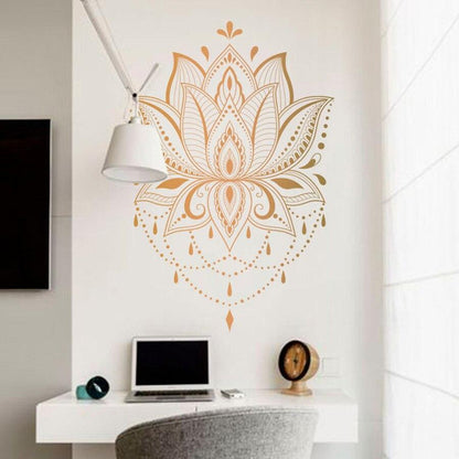 Vivolux | Lotus Mandala Wandaufkleber