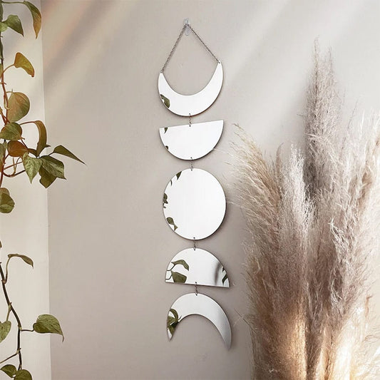 Vivolux | Mondphasen Spiegel Wandbehang