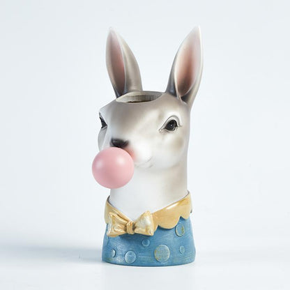 Vivolux | Süße Tiere Blumenvase