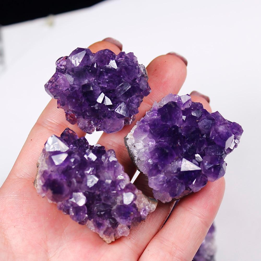 Vivolux | Roh-Amethyst-Quarz-Kristall-Cluster