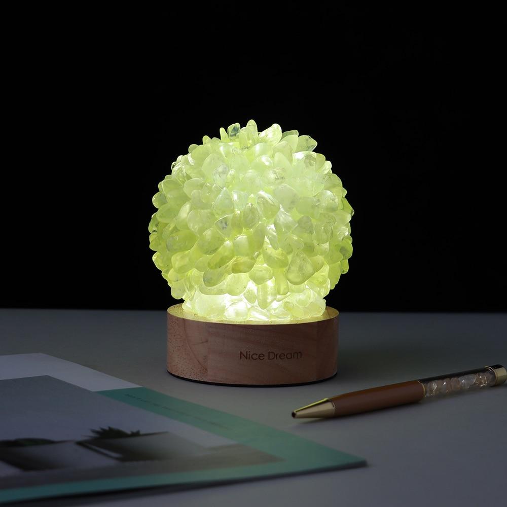 Vivolux | Aventurin Quarz Kristalllampe