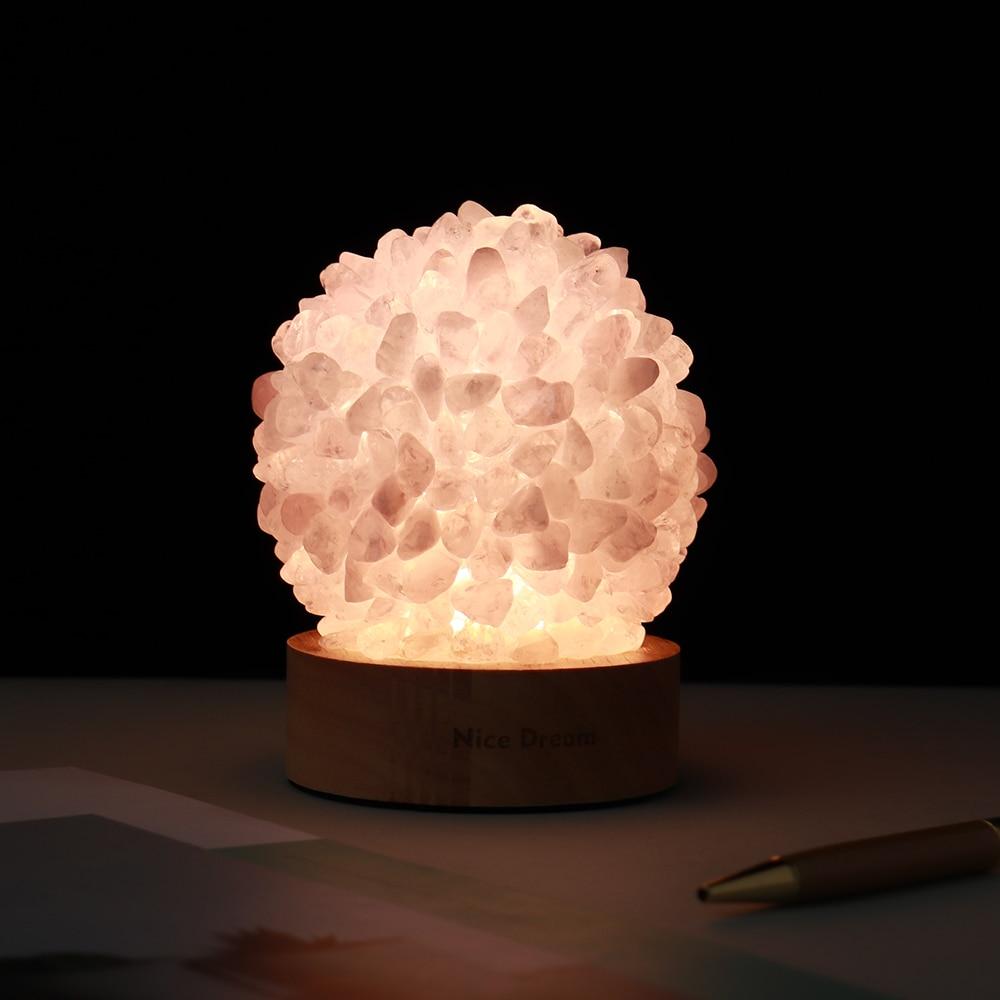 Vivolux | Aventurin Quarz Kristalllampe