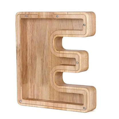Vivolux | Holz Alphabetbuchstaben 'Initial' Sparschwein