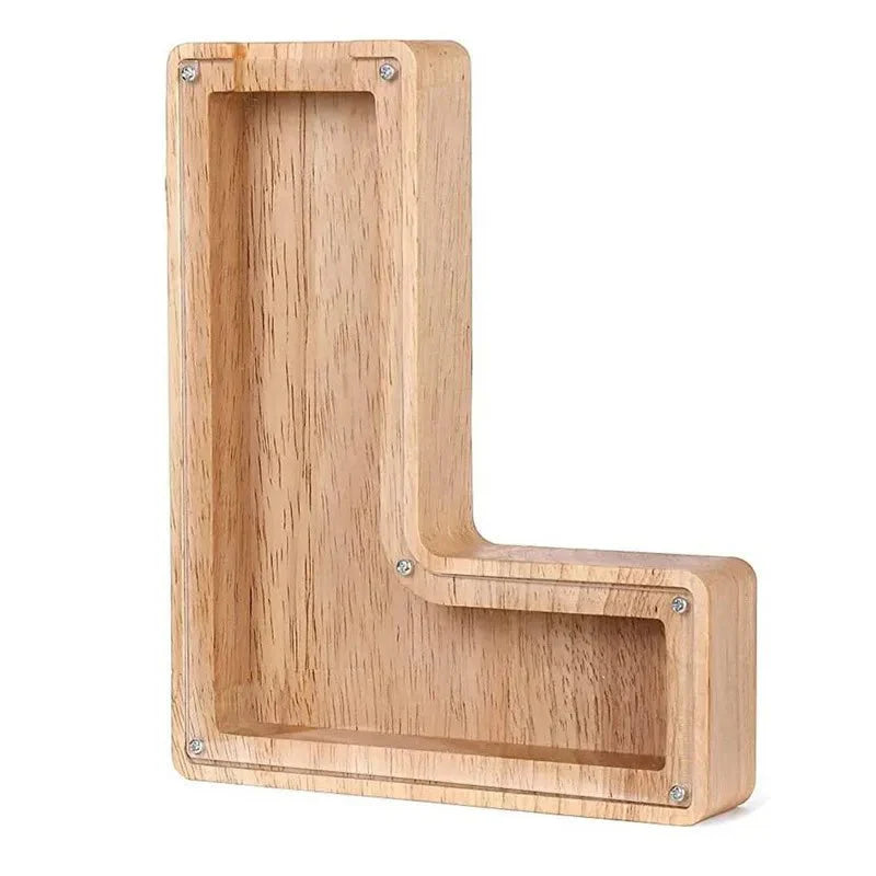 Vivolux | Holz Alphabetbuchstaben 'Initial' Sparschwein
