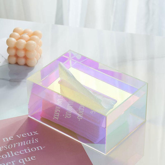 Vivolux | Irisierende Acryl Tissue Box